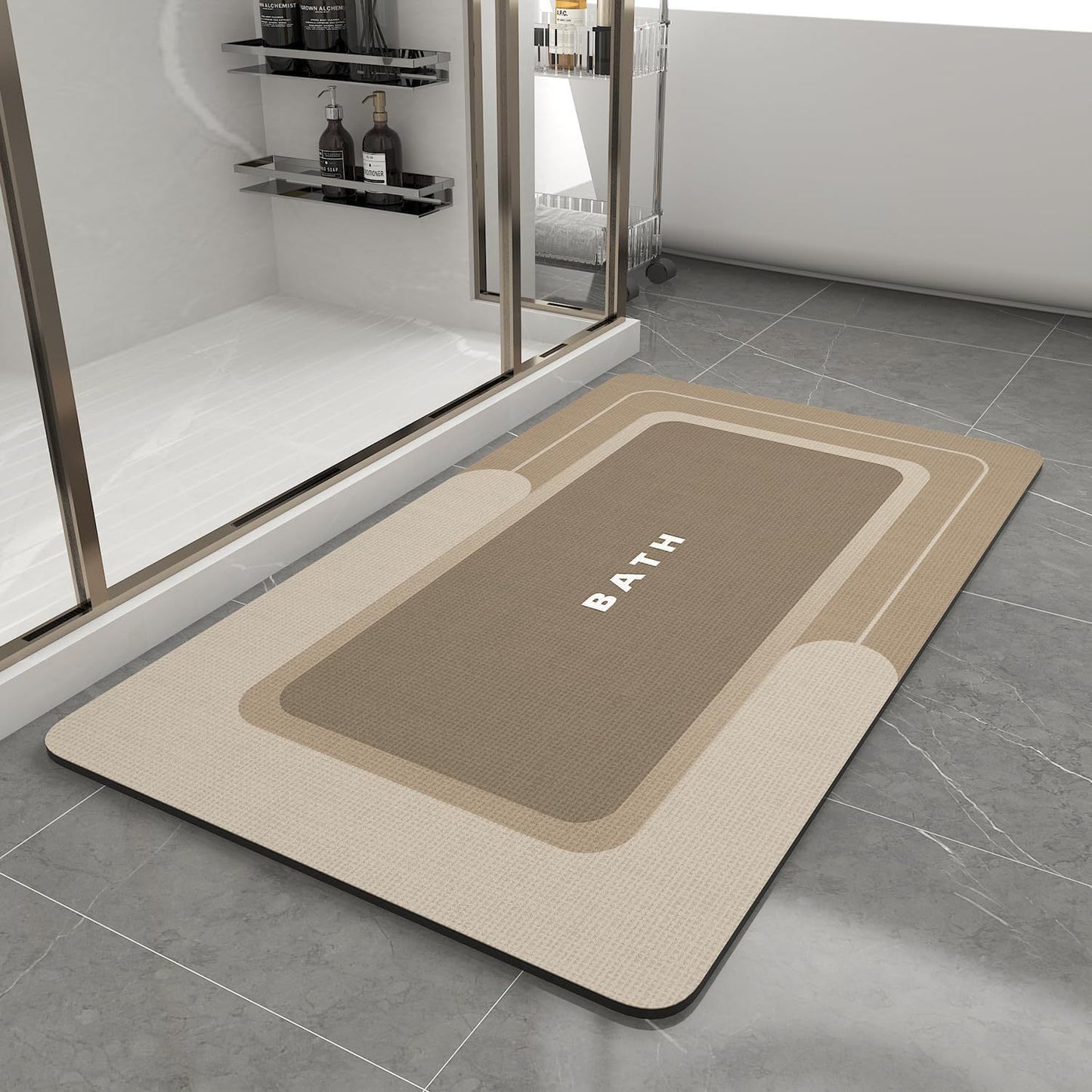 Diatom mud absorbent mat