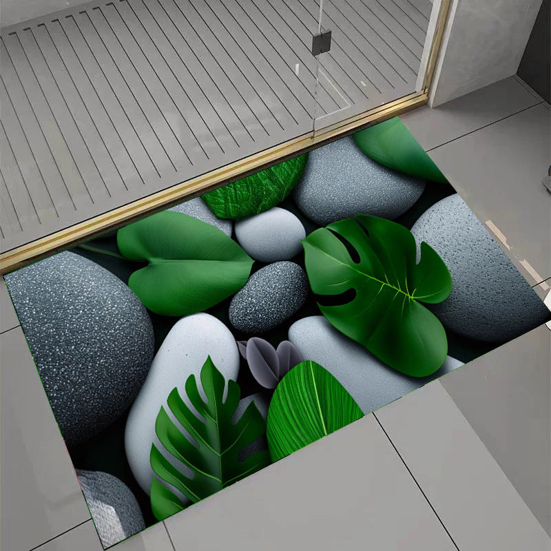 Diatom Mud Absorbent Quick-Drying Bathroom Mat