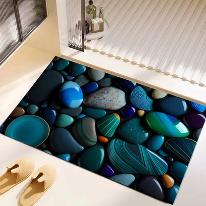 Diatom Mud Absorbent Quick-Drying Bathroom Mat