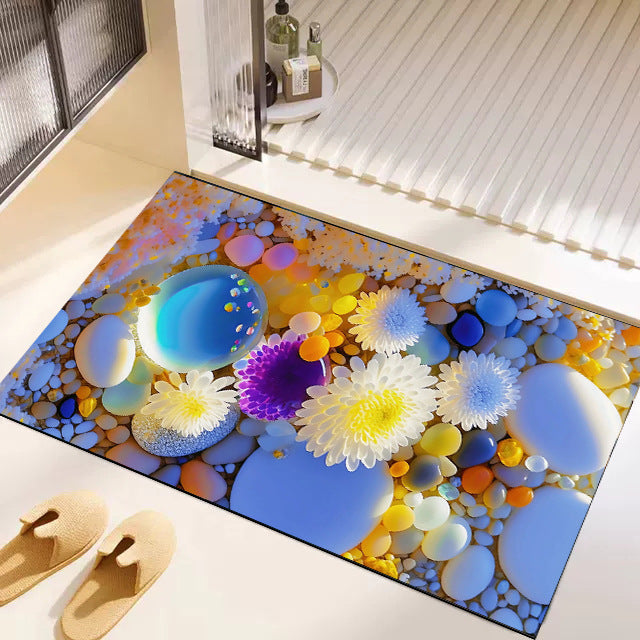Diatom Mud Absorbent Quick-Drying Bathroom Mat