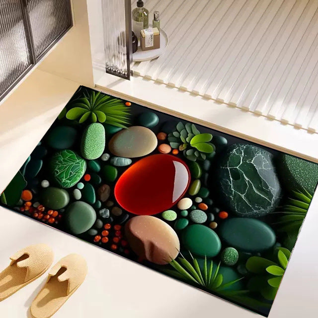 Diatom Mud Absorbent Quick-Drying Bathroom Mat