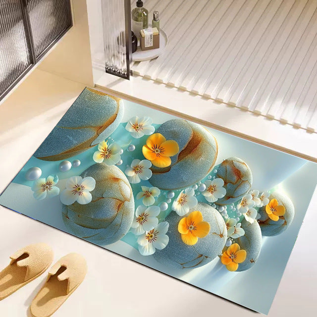 Diatom Mud Absorbent Quick-Drying Bathroom Mat