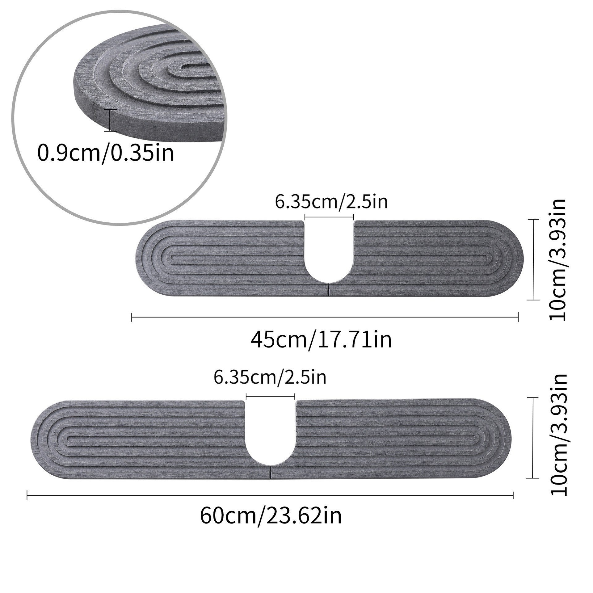 Diatom Mud Absorbent Sink Pad