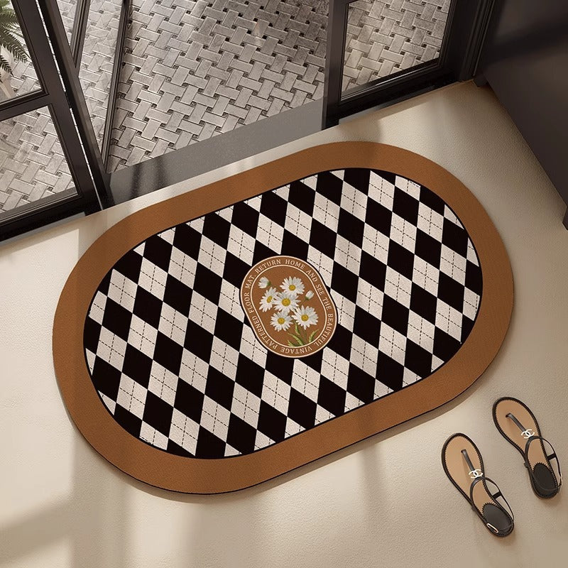 Diatom Mud Bathroom Absorbent Mat