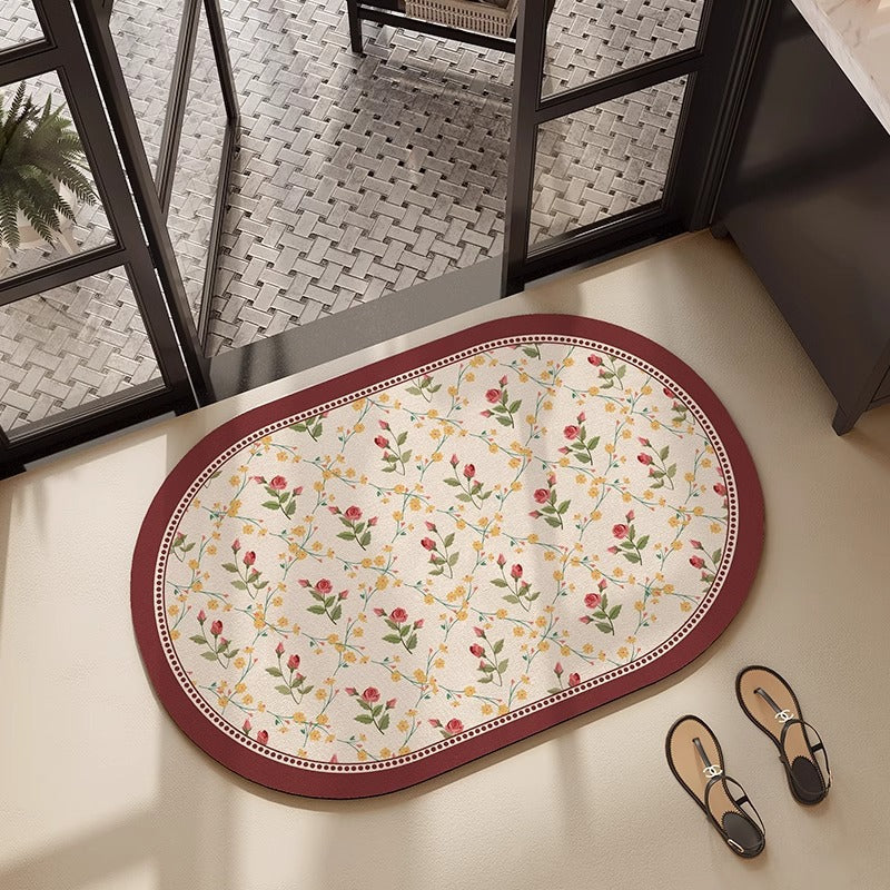 Diatom Mud Bathroom Absorbent Mat