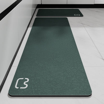 Diatom mud bathroom floor mat
