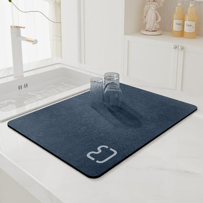 Diatom mud bathroom floor mat