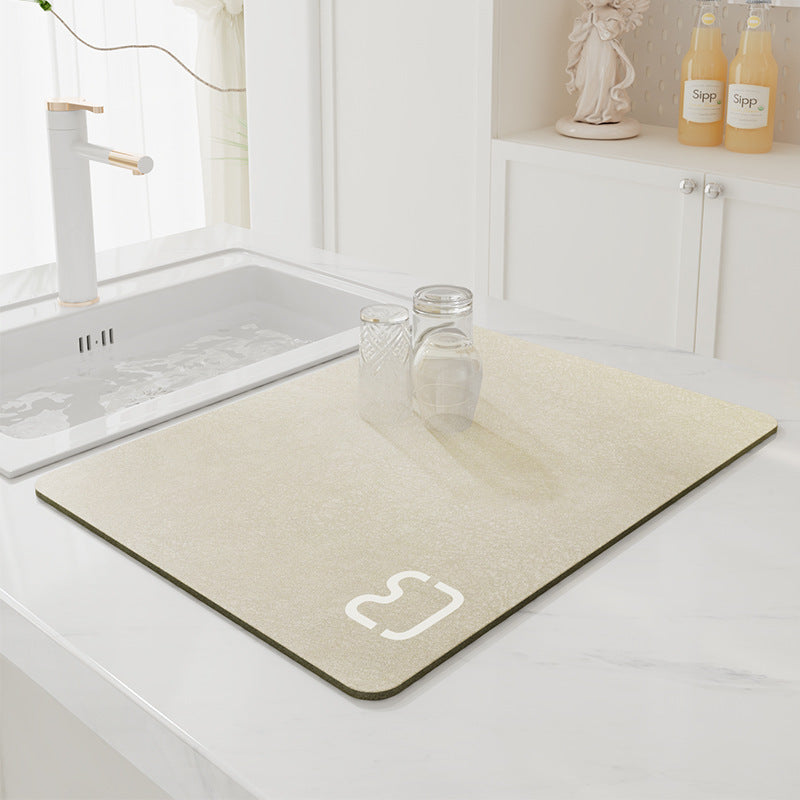 Diatom mud bathroom floor mat