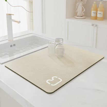 Diatom mud bathroom floor mat