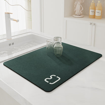Diatom mud bathroom floor mat