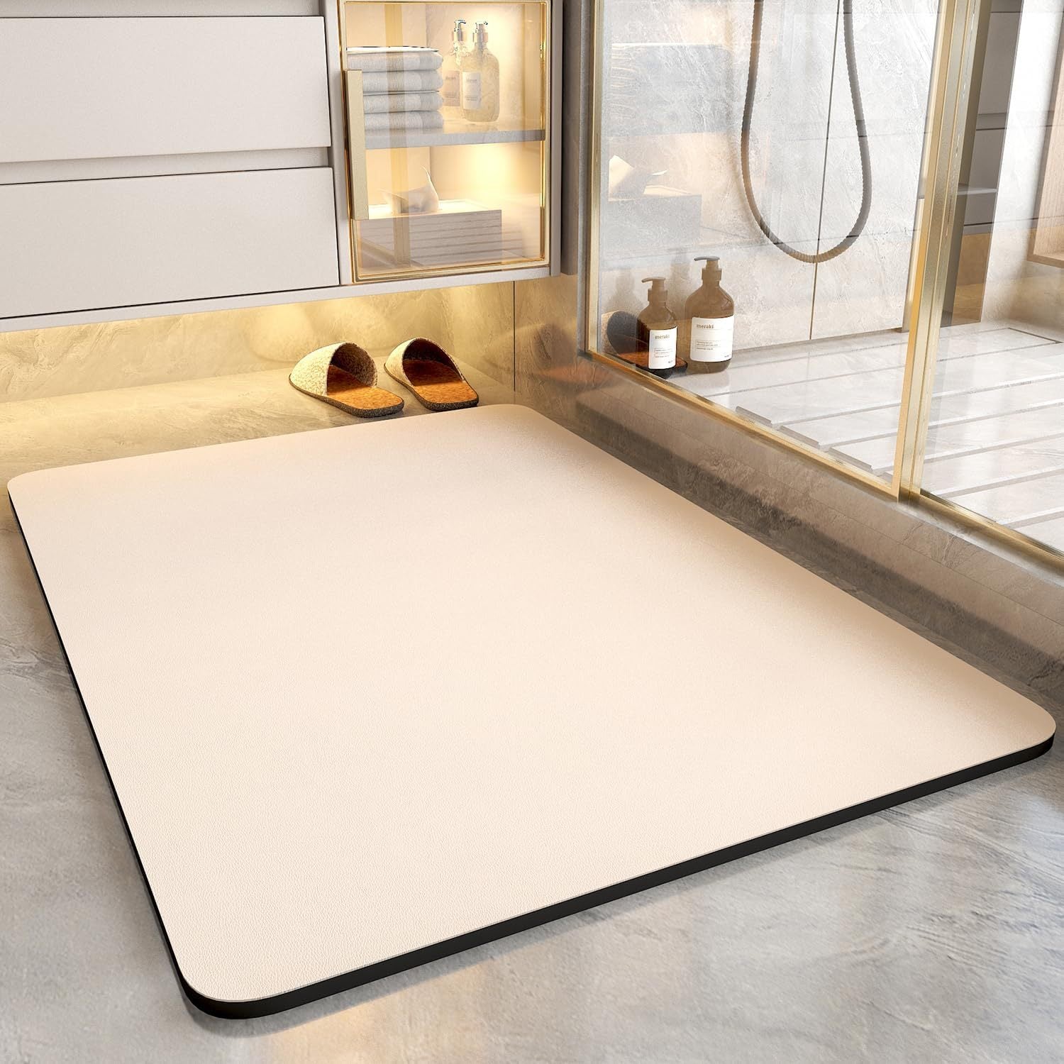 Diatom Mud Bathroom Mat Absorbent Floor Carpet