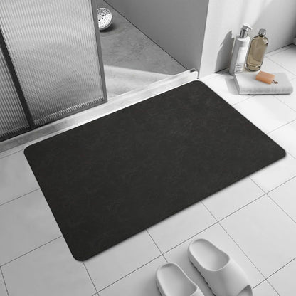 Diatom Mud Bathroom Mat Absorbent Floor Carpet