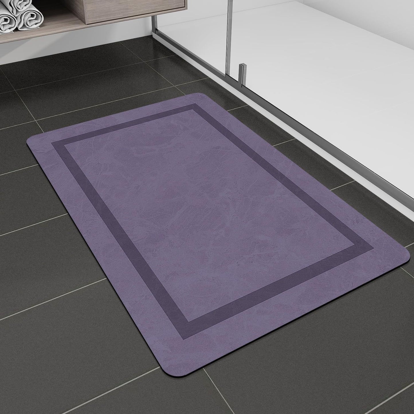 Diatom Mud Bathroom Mat Absorbent Floor Carpet