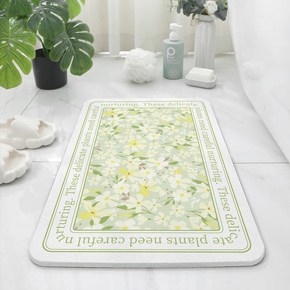Diatom Mud Bathroom Non-Slip Absorbent Floor Mat