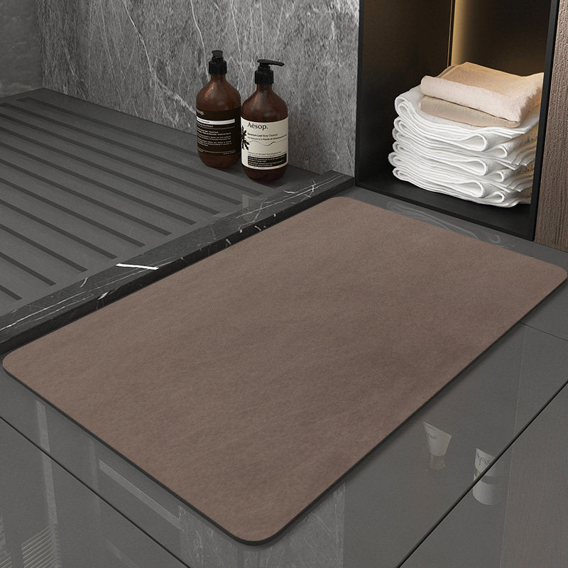 Diatom mud household anti-slip mat