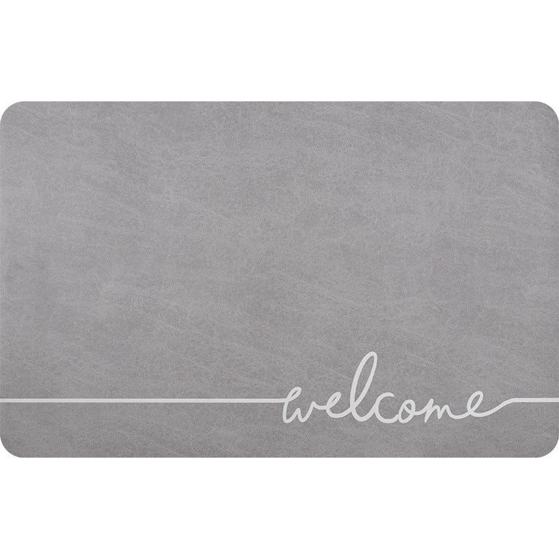 Diatom mud household anti-slip mat