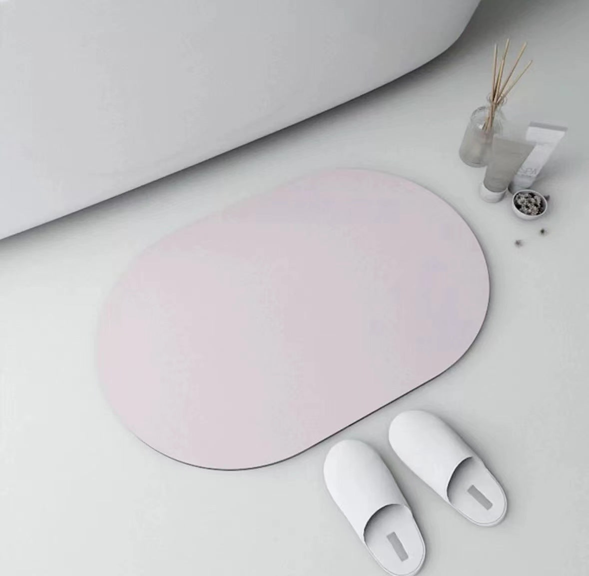 Diatom Mud Rubber Soft Absorbent Non-Slip Floor Mat