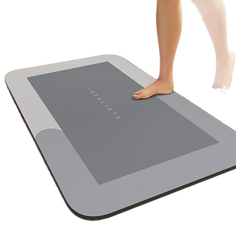 Diatomaceous Earth Absorbent Bathroom Mat