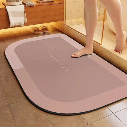 Diatomaceous Earth Absorbent Bathroom Mat