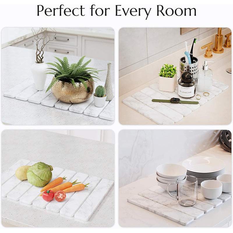 Diatomaceous Earth Absorbent Drying Mat