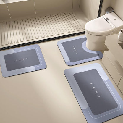 Diatomaceous Earth Bathroom Mat Set
