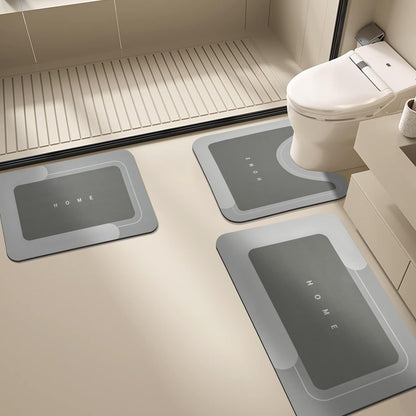 Diatomaceous Earth Bathroom Mat Set