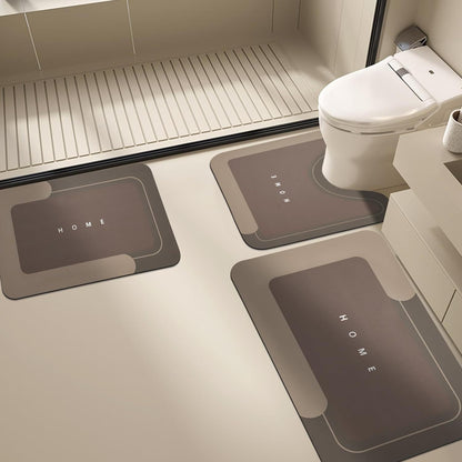 Diatomaceous Earth Bathroom Mat Set