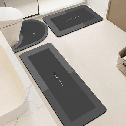 Diatomaceous Earth Bathroom Mat Set