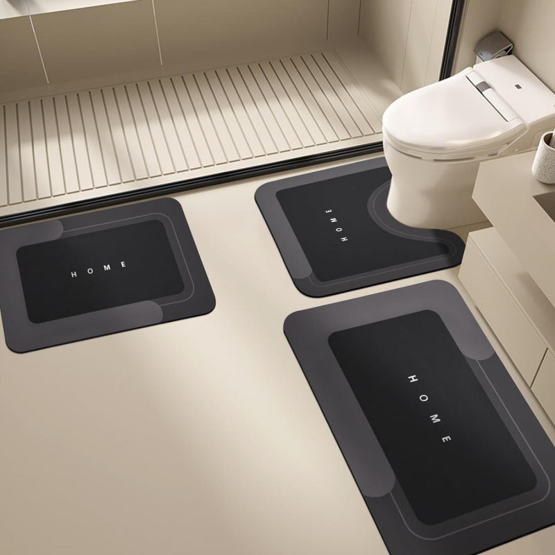 Diatomaceous Earth Bathroom Mat Set