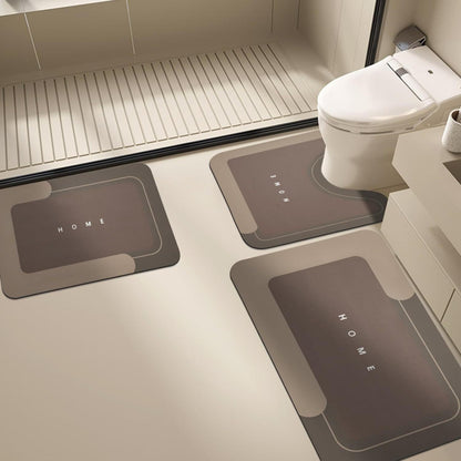 Diatomaceous Earth Bathroom Mat Set