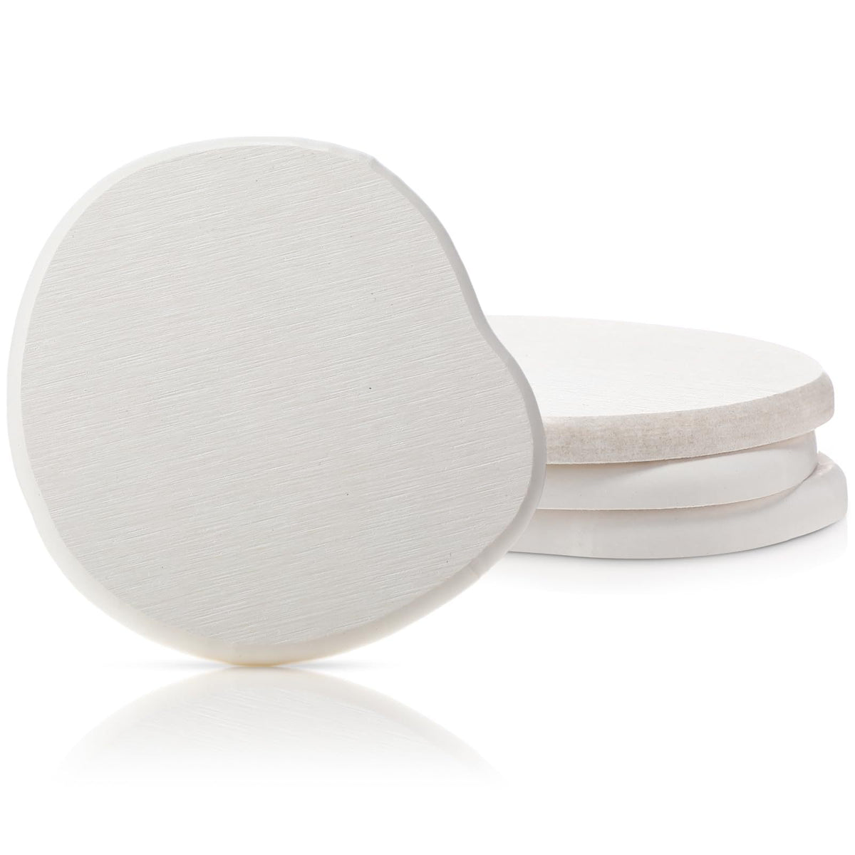 Diatomaceous earth coasters