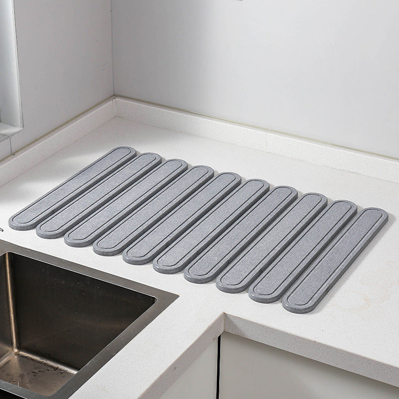 Diatomaceous Earth Dish Drying Mat