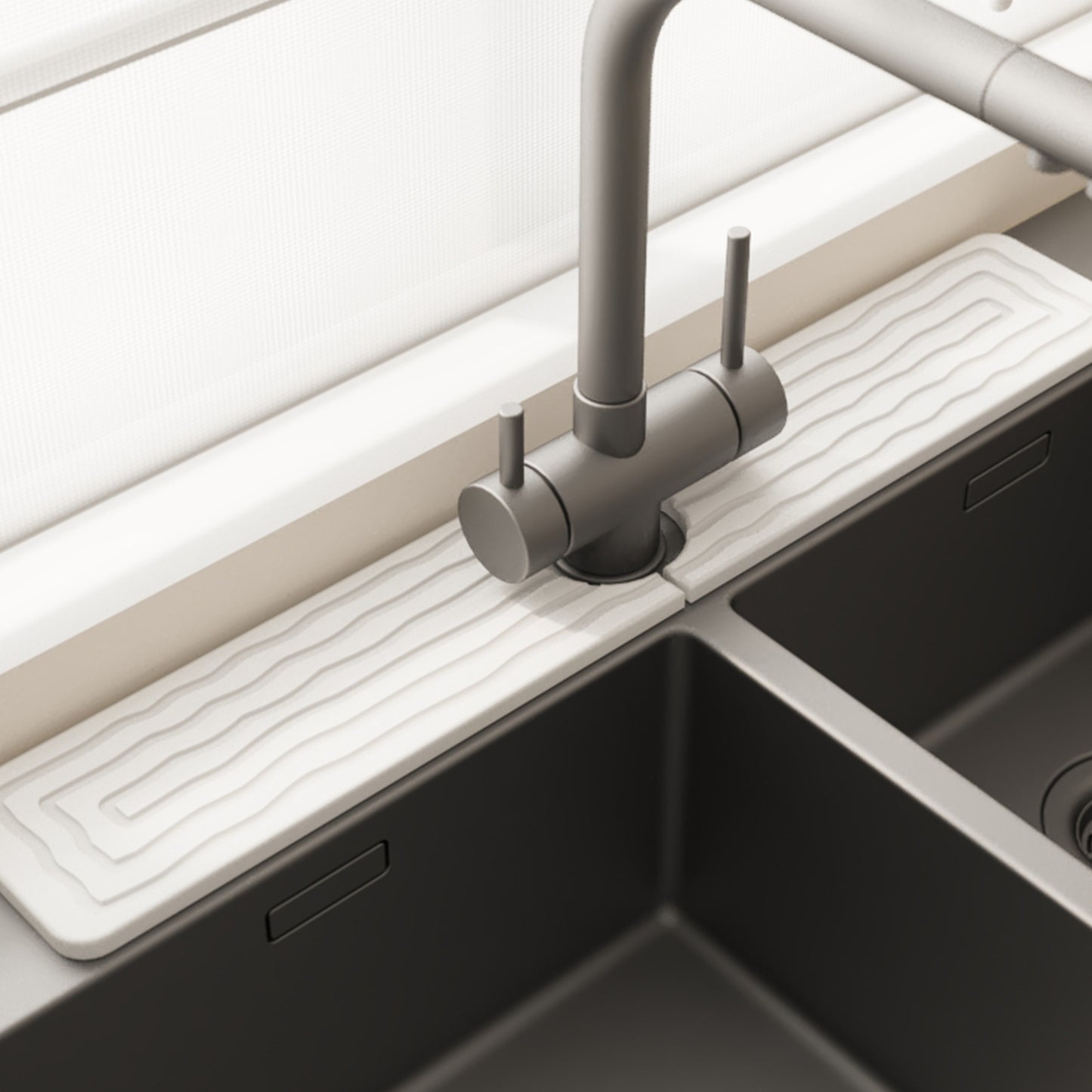 Diatomite Absorbent Mat for Kitchen Bathroom Sink