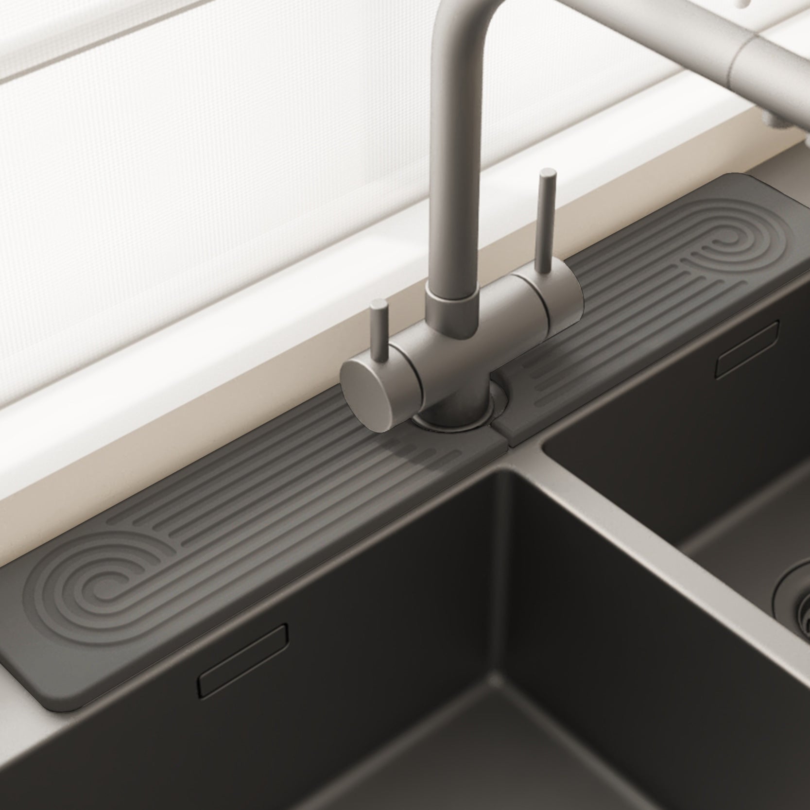 Diatomite Absorbent Mat for Kitchen Bathroom Sink