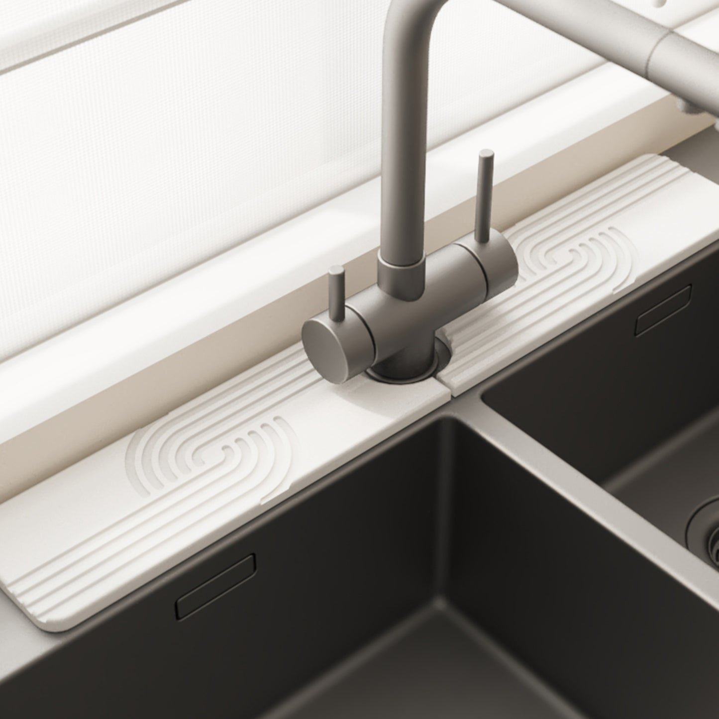 Diatomite Absorbent Mat for Kitchen Bathroom Sink