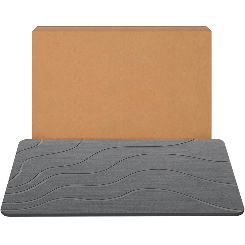 Diatomite Bathroom Mat Non-Slip Quick Dry Shower Mat