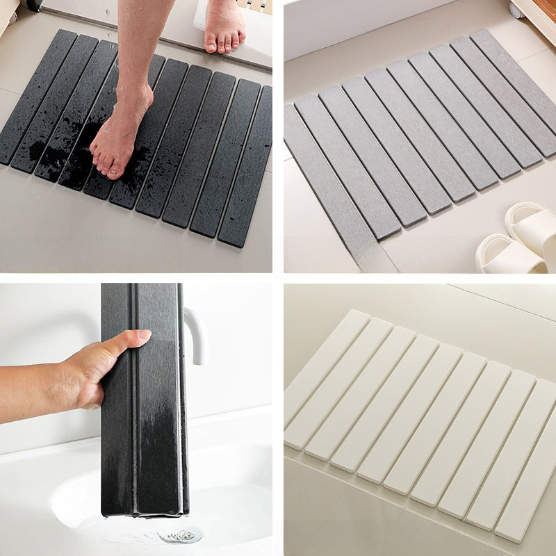 Diatomite Folding Bathroom Mat