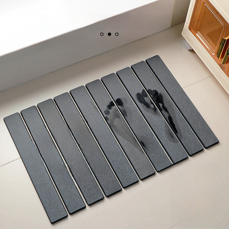 Diatomite Folding Bathroom Mat