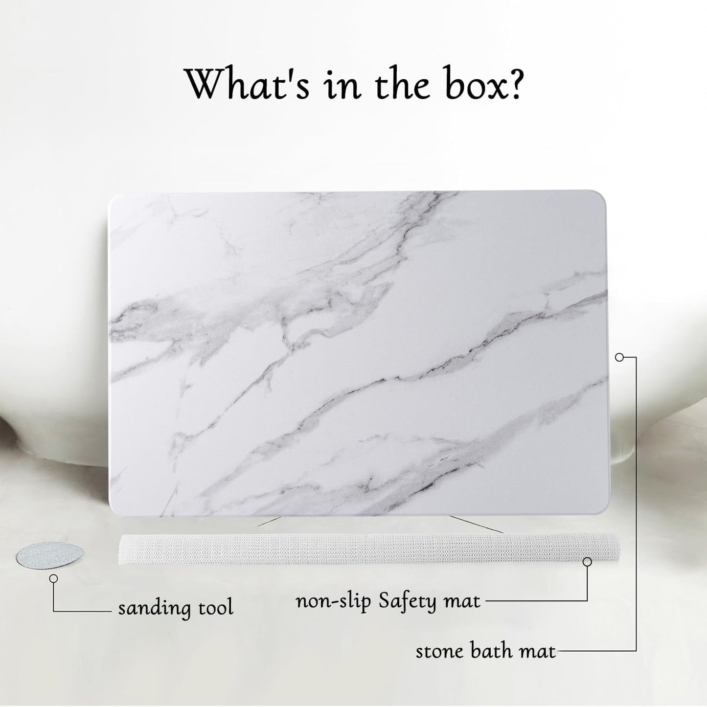 Diatomite Quick-Drying Anti-Slip Bath Mat