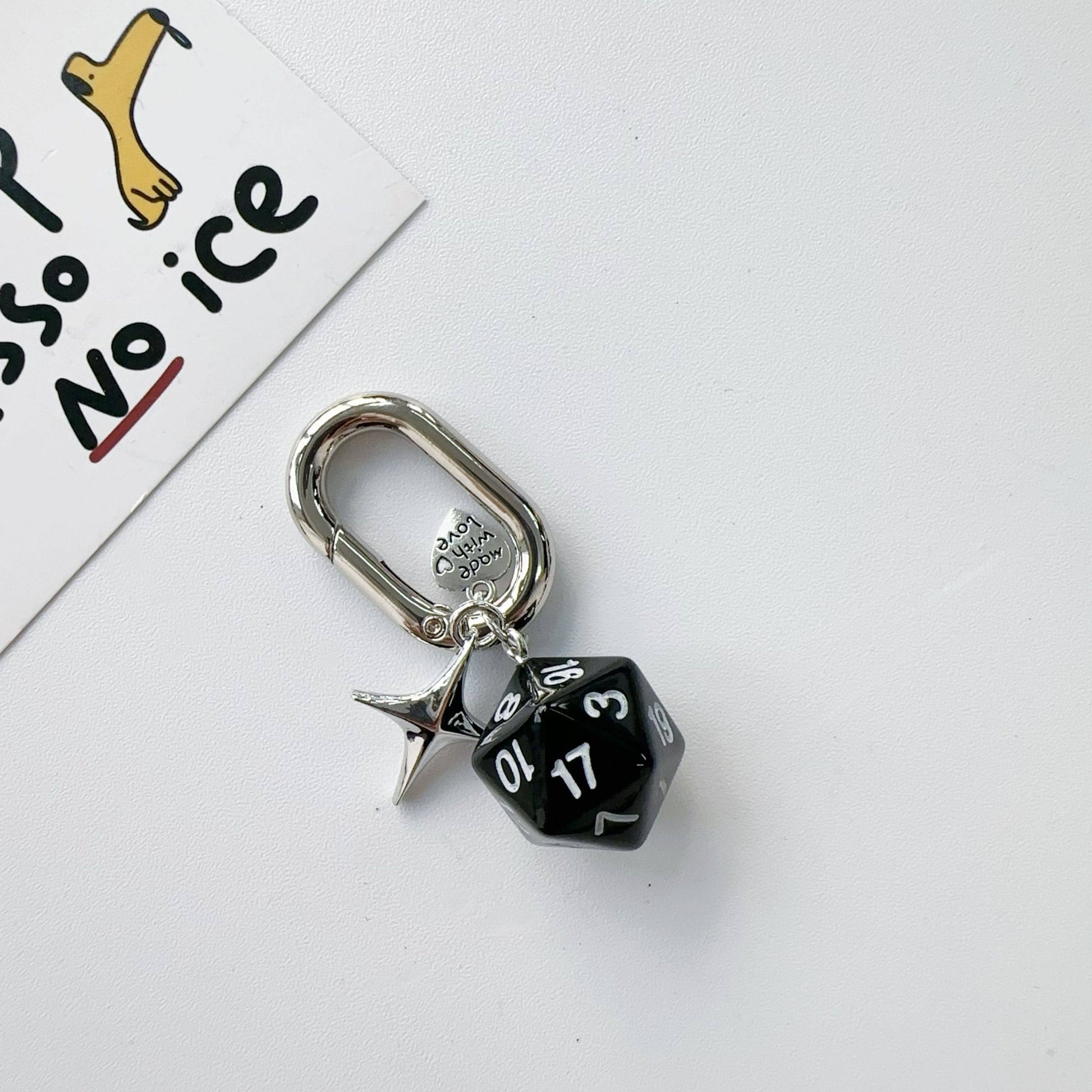 Dice Keychain Bag Pendant