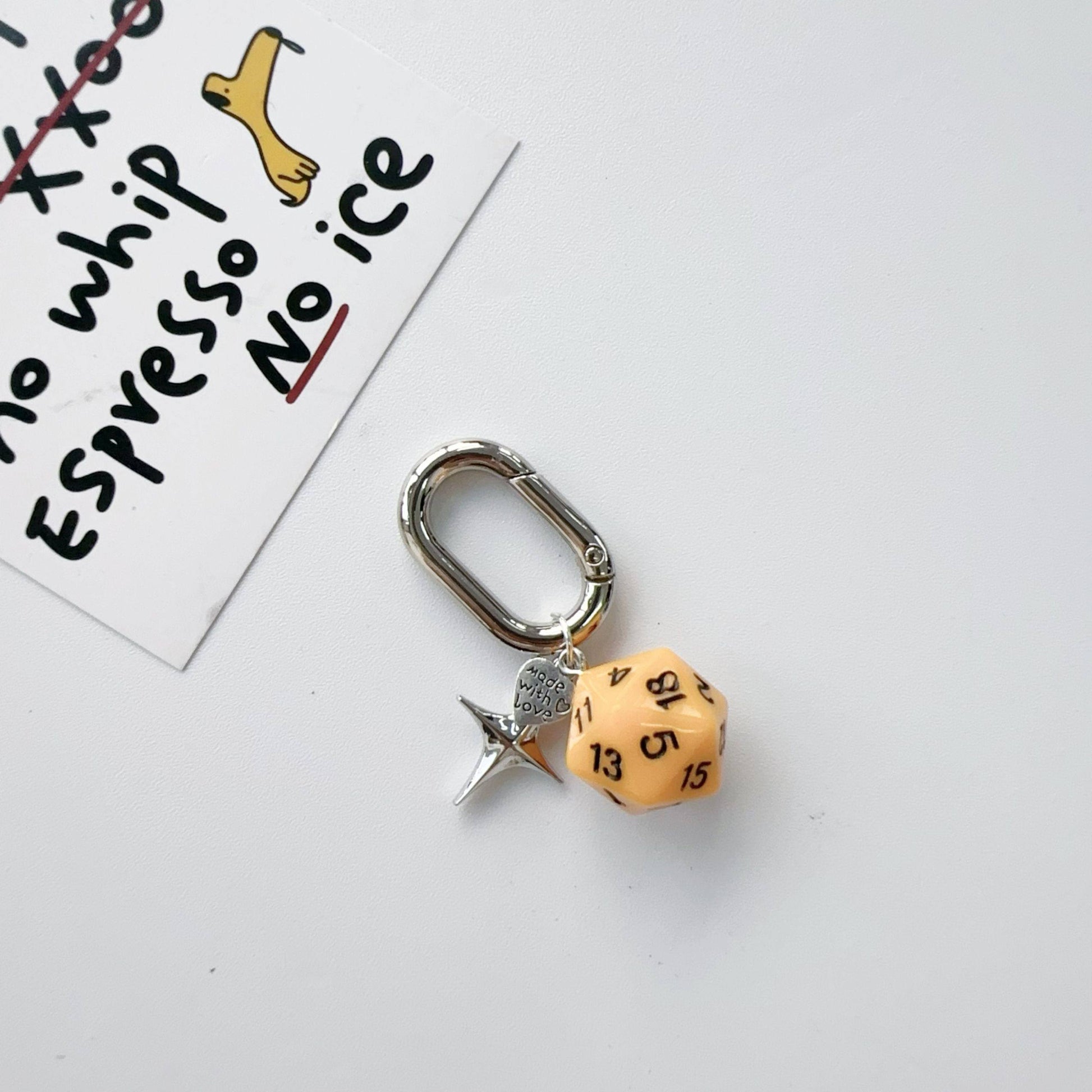 Dice Keychain Bag Pendant