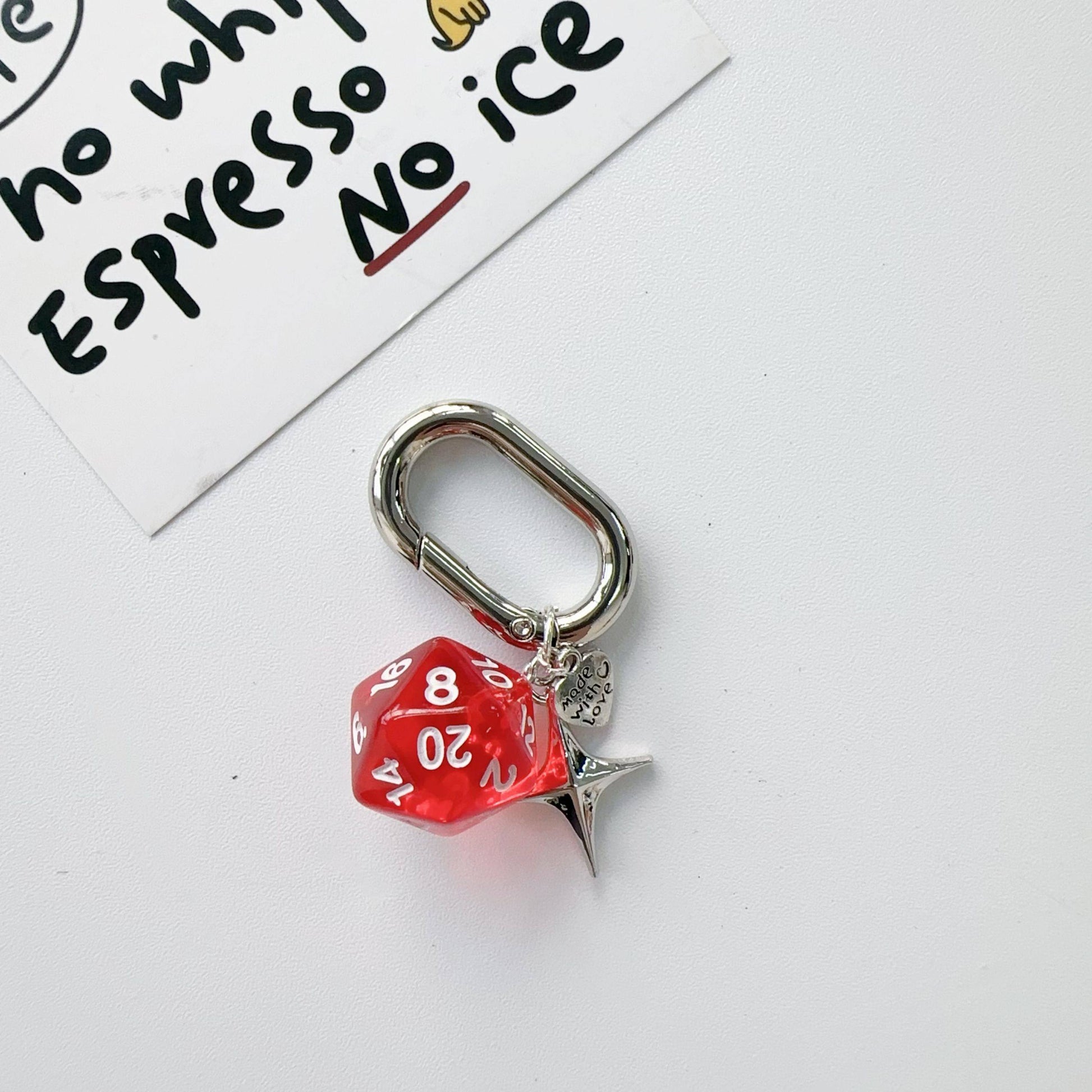 Dice Keychain Bag Pendant
