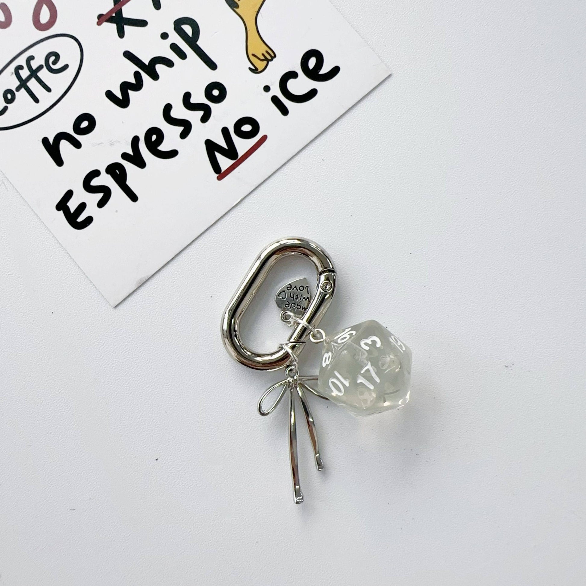 Dice Keychain Bag Pendant