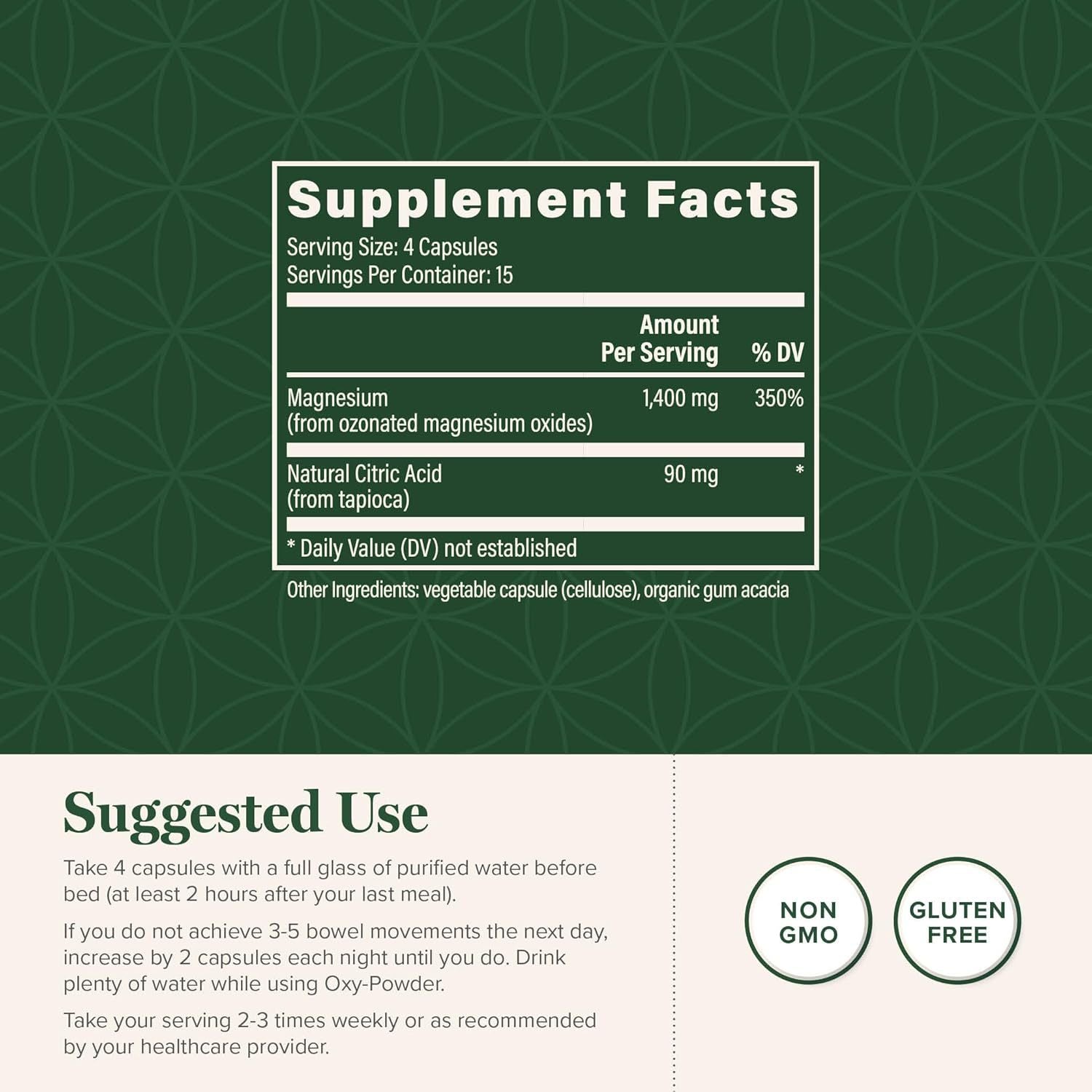 Dietary Cleanse Capsules 60 Count
