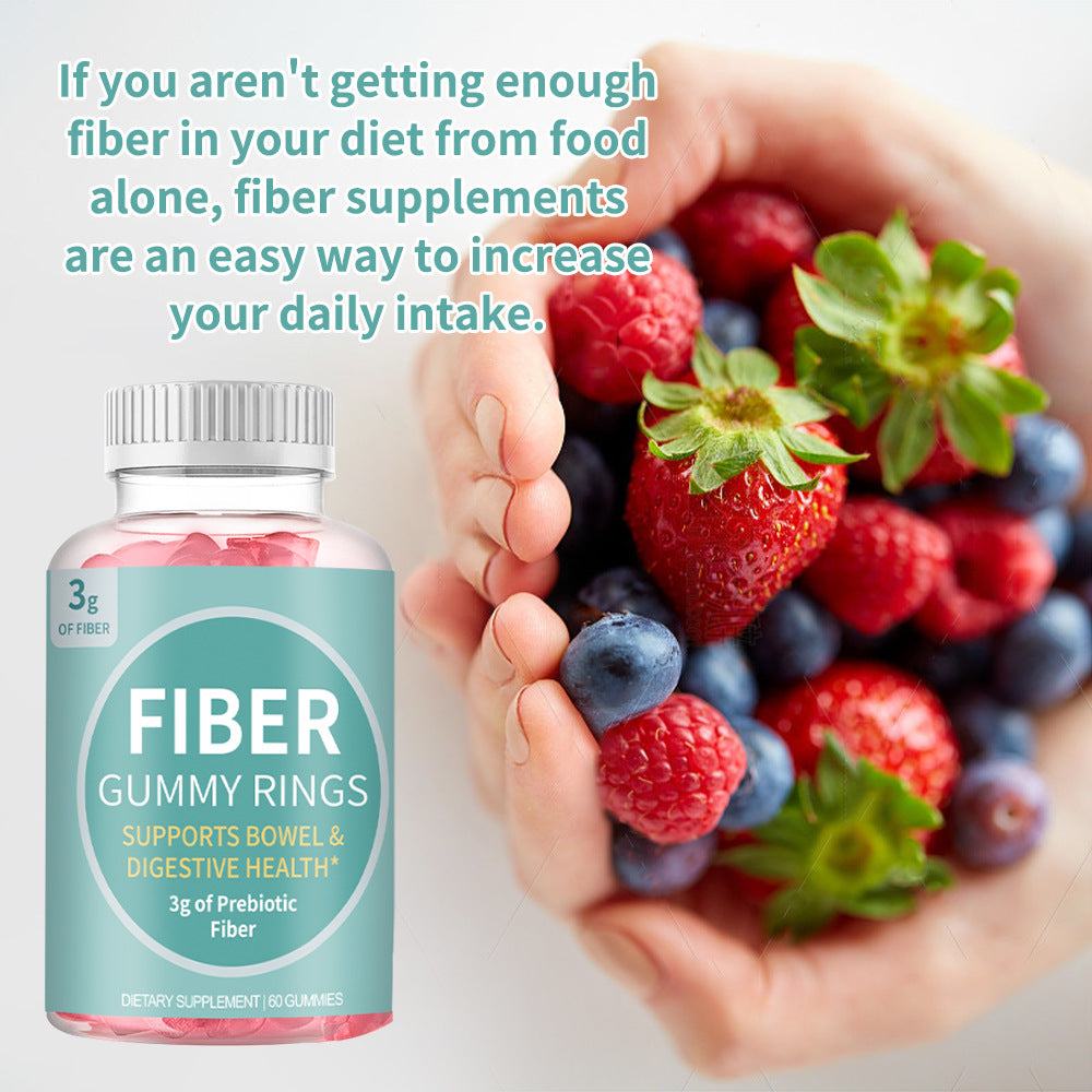 Dietary Fiber Bear Shape Gummies