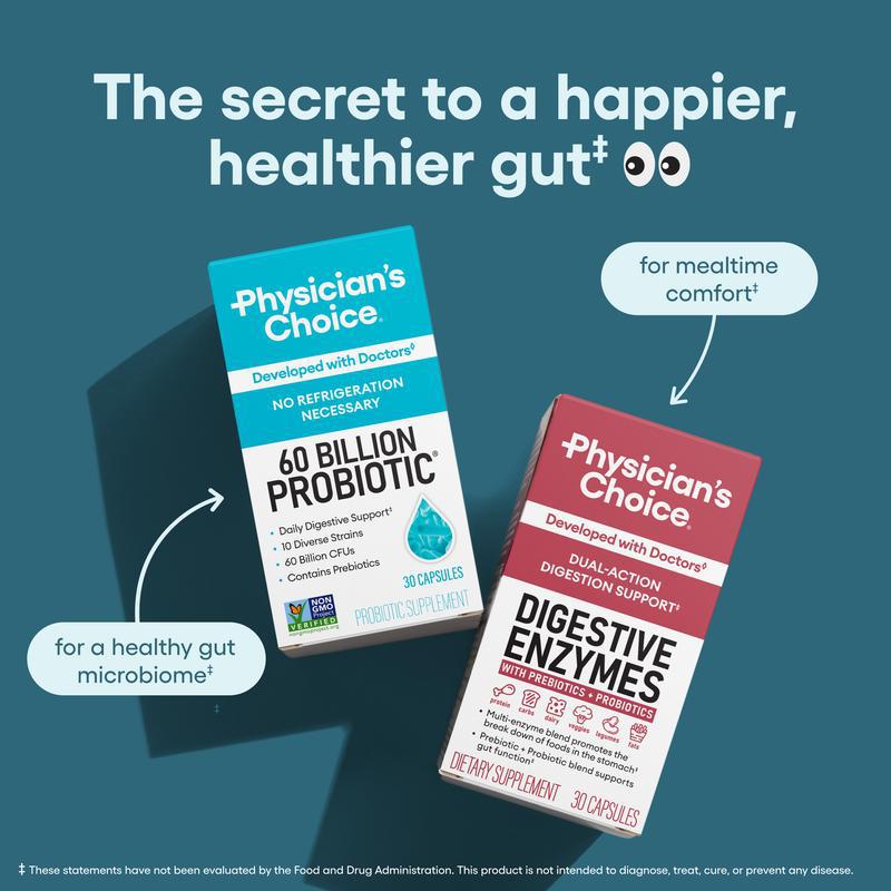 Digestive Enzyme Intestinal Probiotic Capsules