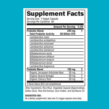 Digestive Enzyme Probiotic Capsules