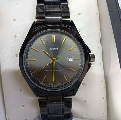 Digital Analog Quartz Watch with Rubber Strap