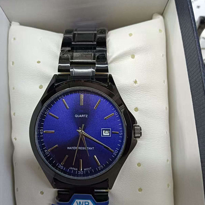 Digital Analog Quartz Watch with Rubber Strap
