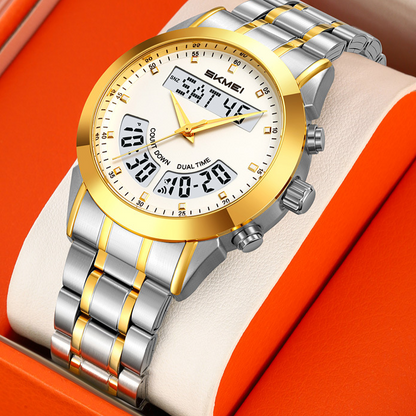 Digital Analog Sport Watch with Backlight